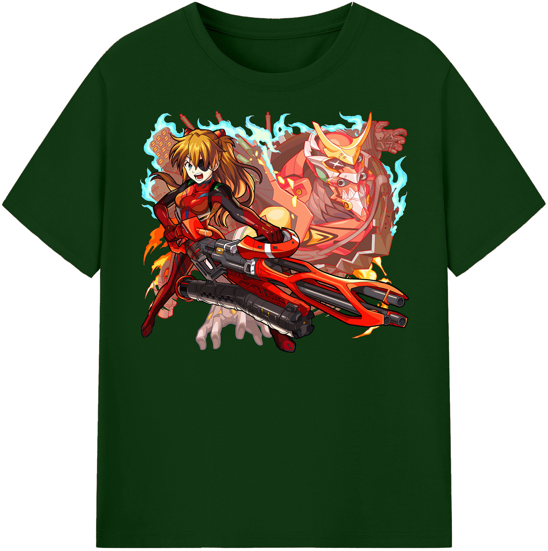 （画像用） EVA 新世紀エヴァンゲリオン 綿100％半袖Tシャツ（フロントプリント）